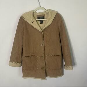 Utex Design Penny Lane Sherpa women’s size M boho hippie rancher western coat